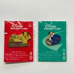 ディズニーリゾートライン　非売品　ピンバッジセット