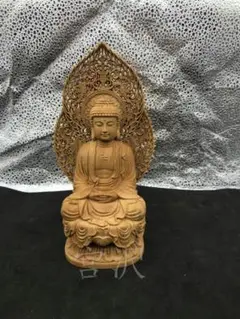 【宮沢】 阿弥陀如来  置物 供養品 招財開運 収蔵品 祈る厄除