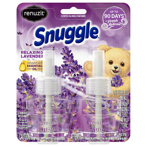 芳香剤 Renuzit リナジット オイル芳香剤 ”Snuggle スナッグル リラクシングラベンダーの香り” 詰替えボトル 2