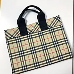 バーバリーBurberry ブルーレーベル トートバッグ チェック