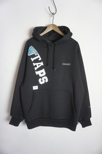 美品20AW WTAPS ダブルタップス KATZ HOODED COPO スウェット パーカー プルオーバー 202ATDT-CSM12 サイズ03 黒1121O