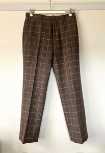 BEDWIN & THE HEARTBREAKERS 10L STRIGHT FIT WINDPANE PANTS "BOEN" size: 2 美品 他多数出品中　KK