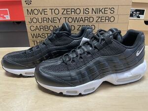 NIKE ナイキ エア マックス 95 WMNS 26.5㎝ AIR MAX 95 新品 ブラック/ブラック/ホワイト SNK875