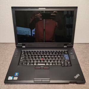 【3a】Lenovo ThinkPad SL510 / Celeron / DVDドライブ / 「Celeron T3100」 / ノートパソコン【3a-1-13】
