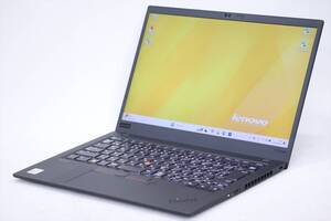 【即配】4K液晶 Corei7 16Gメモリ Windows11 第10世代CPU搭載 LTE対応 Lenovo ThinkPad X1 Carbon Gen7 i7-10510U 16G 512G 14インチ