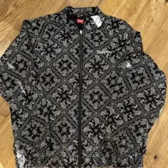 18ss Supreme シュプリーム バンダナ トラックジャケット ブラック