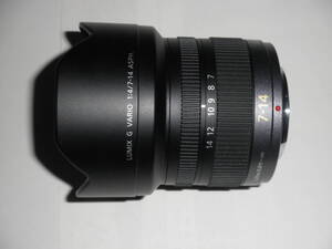 Panasonic 　LUMIX G VARIO 7-14mm / F4.0 ASPH. H-F007014　極美品