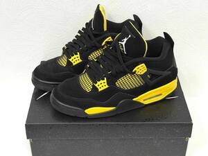 B1434N NIKE/ナイキ AIR JORDAN 4 RETRO エアジョーダン4 レトロ サンダー DH6927-017 28.0㎝ 現状品