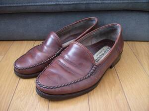 古着 REDWOOD by CAMERLENGO レッドウッド レザー ローファー MADE IN ITALY 5 約23.0~24.0cm