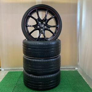 【579】ホンダ シビック純正アルミセット 20×8.5J+60 120-5H 中古品4本