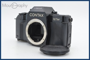 ★特別特価★ コンタックス CONTAX 167MT ボディキャップ付属 同梱可 #tk4321