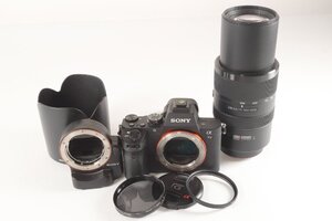 SONY ソニー 一眼 カメラ α7II 4K Steadyshot INSIDE LA-EA4 マウントアダプター 70-300mm F4.5-5.6 SSM レンズ 5092-KF