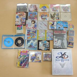 ジャンク PCゲーム ソフト CD まとめて 大量 処分 JUNK パズルボブル イース ツインビー ドラマCD Windows ゲームギア メガドライブ 等 1円