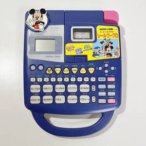 CASIO Disney　ネームランド　シールワープロ　KL-470　レベルプリンター　名前シール　ディズニー ミッキー カシオ