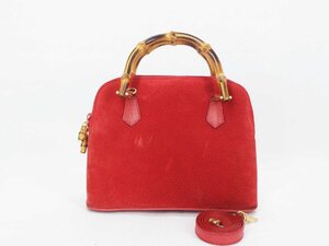 GUCCI グッチ バンブー バッグ ハンドバッグ レディース