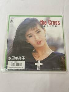 本田美奈子 EP レコード the Cross 愛の十字架