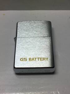 送料無料 企業物 GS BATTERY ZIPPO 1998年製 未使用品 日本電池