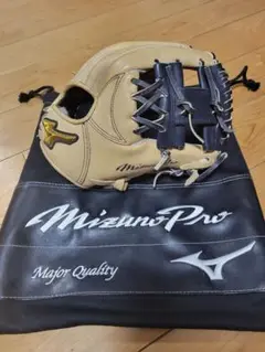 Mizuno Pro 軟式用グローブ グレゴリウス型収納袋付き