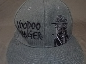 激レア USA購入 アメリカ企業モノ コロラド州 IPAビール会社【New Belgium Brewing】【Voodoo Ranger】ロゴ刺繍入りキャップ 中古良品