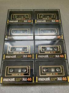 中古 カセットテープ マクセル maxell XLII 8本セット