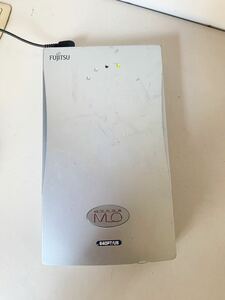 FUJITSU 640PT/US ポータブルMOドライブ本体のみ 【通電ジャンク品】