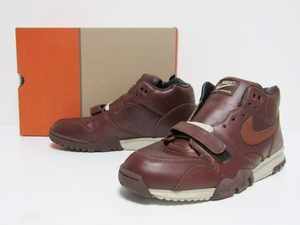 02年製 2002 VTG NIKE AIR TRAINER 1 PREMIUM AP BRUNNET OG 305843-221 US10 28cm ナイキ エア トレーナー 茶レザー ビンテージ デッド