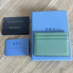 【新品未使用】SMYTHSON カードケース スマイソン 保証書、箱付き