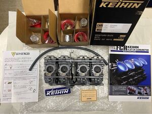 新品 未使用 KEIHIN FCR28 キャブレター カワサキ ゼファー400 用 BITO R&D ケイヒン ZEPHYR400 KAWASAKI FCR Gpz400f Z400FX Z400GP 28φ