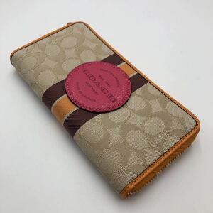 COACH コーチ　ラウンドファスナー財布　3473 IMRIU