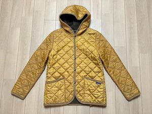 【良品】THE SMOCK SHOP★裏起毛キルティングジャケット★ブラウン★S