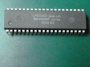 △△ SHARP　シャープ 　LH0080B　ＢZ80【 未使用/通電チェック無し】Z80-CPU　交換用電子部品