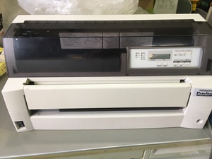 日立ドットインパクトプリンタ　Prinfina IMPACT DX5130　複写枚数9枚可　動作OK/印字ドット欠けなし/リボン無