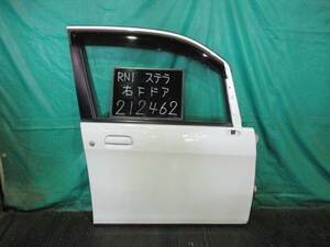 【212462】スバル　ステラ　RN1　41A シルキーホワイトパール　再塗装品　ヒンジ付　中古