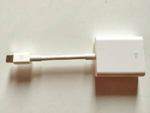 【中古動作未確認品】Apple Mini DisplayPort VGAアダプタ　A1307