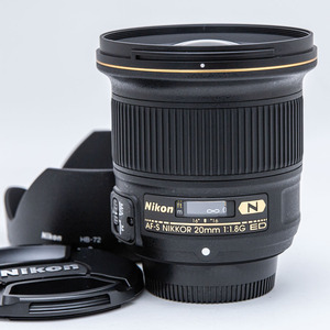 Nikon AF-S 20mm F1.8 G ED　【管理番号007950】