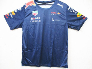 【新品・即決】Red Bull　Tシャツ　①　M　レッドブル　ネイビー ク レッド ホワイト イエロー 黒 赤 白 黄 　クリックポスト発送可