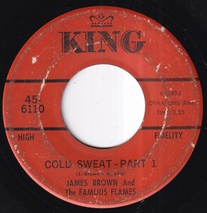 James Brown And The Famous Flames - Cold Sweat Part 1 / Cold Sweat-Part 2 (B) SF-X476