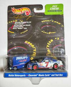 ホットウィール Chevrolet Monte Carlo and Tool Box /Mattei Motorsports / NASCAR