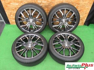 ★3005AMZ　レオニスLV　18×7.0J 5/114.3 +53　WINRUN　R330　215/45R18　21年製　夏セット　4本　中古