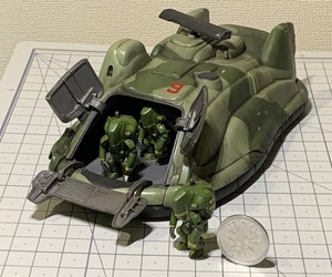 1/76 シュトラール揚陸艇　カイマン　ガレージキット ワンフェス マシーネンクリーガー　ma.k プラモデル