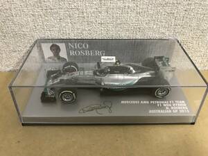 ★1/43 メルセデス AMG ペトロナス W06 ハイブリッド No.6 F1 2015 オーストラリアGP N.ロズベルグ 410150006