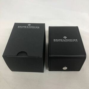 美品 BAUME&MERCIER ボーム&メルシエ 時計ケース 空箱 腕時計 ボックス BOX 空き箱 F