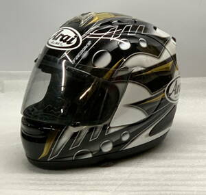 ◇ Arai ヘルメット [ RX-7 RR5 ] 55-56cm/S 【！破損あり！】 【修理や小道具に】 【現状お渡し】 ハラダ アライ / 中古(S240418_11)