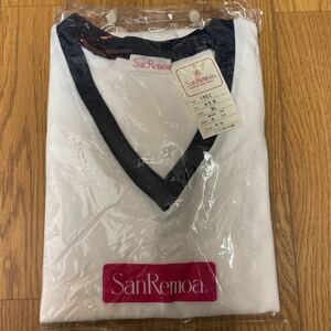 3L SanRemoa 体操服 Tシャツ デッドストック 昭和レトロ