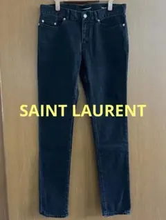 【新品】 SAINT LAURENT  ブラックデニム