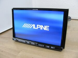 [108928-B]アルパイン 8インチ BIG-X HDDナビ VIE-X088本体 4×4地デジチューナー/Bluetooth内臓 地図2010年 動作確認済