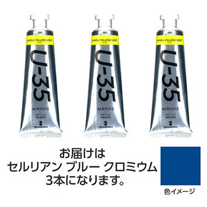 まとめ得 ターナー色彩 U35 セルリアンブルークロミウム60ml 3個 TURNER108747 x [2個] /l