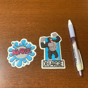 X-LARGE ステッカー２枚セット　sticker