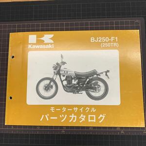 ■送料無料■ パーツカタログ カワサキ KAWASAKI　BJ250 F1 250TR モデルアプリケーション `02　川崎　 ■ ◇