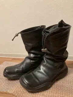 PRADA SPORTS tech leather long boots プラダ